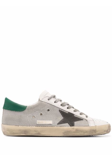 Silver Super-Star mesh sneakers Golden goose - men